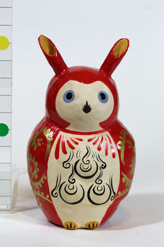 みみずく/川越張り子(埼玉)